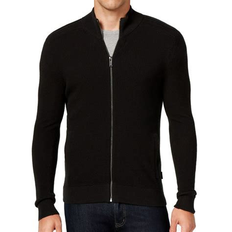 michael kors men's zip up sweater|Classic Men's Sweaters & Cardigans .